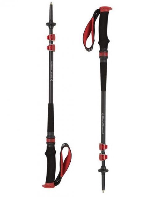 Bâtons De Trekking Black Diamond Flicklock – Lot De 2, Légers Et Réglables (100-140cm)