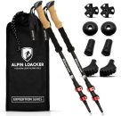 Bastones de senderismo de aluminio Alpin Loacker